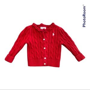 Ralph Lauren Girls Cardigan